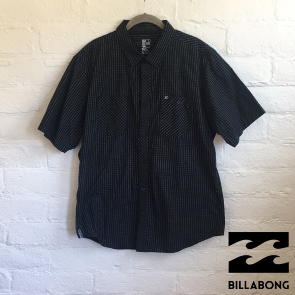Billabong Other - Like new! Men’s Billabong black button down shirt